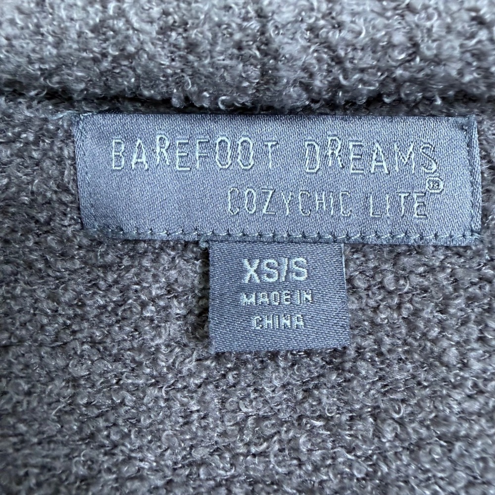 Barefoot Dreams CozyChic Lite Island Wrap Cardigan XS/S Brown Mauve 452 - Picture 5 of 8